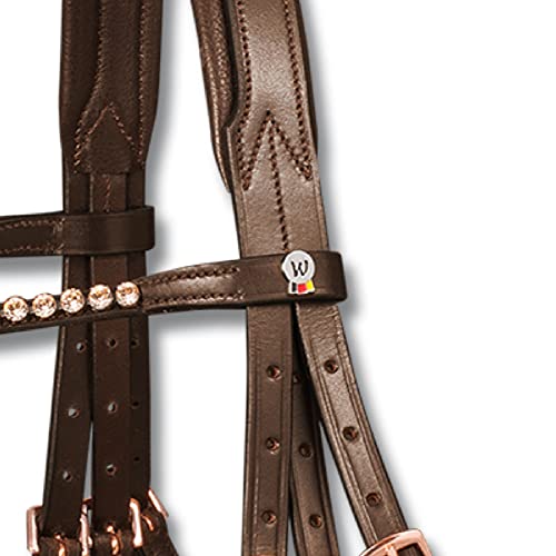 Foto von WALDHAUSEN X-Line Trensenzaum Rosé, WB, braun