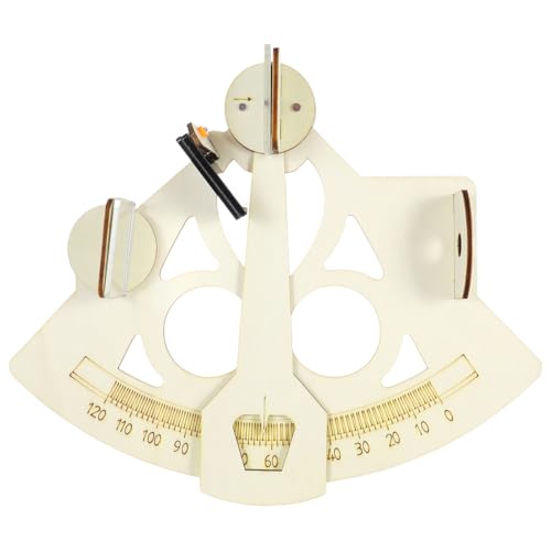 Toyvian DIY Sailor Sextant Assembly Kit Nautical Science Navigation Model for Hands-on Learning Functional Education Set for Astronomy and History Enthusiasts