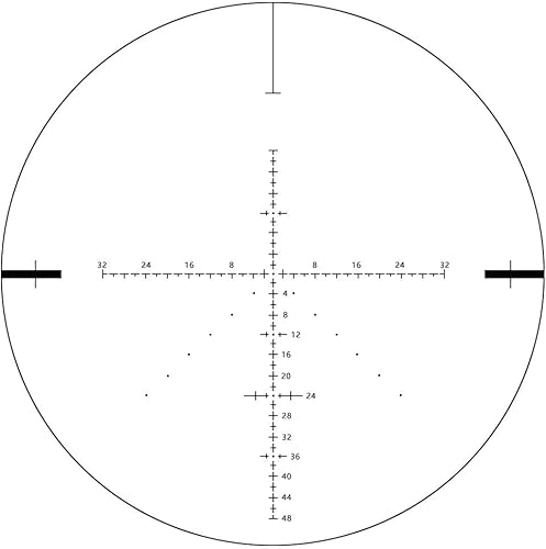 Miniatura 8 de WestHunter Optics HD-N 6-24x50 FFP - Mira telescópica FFP, tubo de 1.181 in, primer plano focal, retícula de vidrio grabado, táctica, 18 MOA