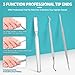 Toenail Clippers for Ingrown & Thick Toenails - Heavy Duty Toe Nail Clippers for Remove Side Ingrown Toenail with Angled Sharp Blades, Professional Pedicure Tool with Long Handle for Seniors & Men