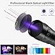 DARKBEAM UV-Taschenlampe 365nm Licht Schwarzlicht, Mini Leistungsstarke Holzlampe USB-C Wiederaufladbar, LED 10W Ultraviolett Taschenlampen Pocket Pet Urin Detektor für Mineral, Uranglas, Harz