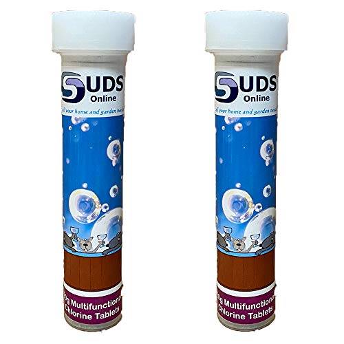 SUDS-ONLINE 20 x 20g CHLORINE TABLETS SWIMMING POOLS, SPA'S & HOT TUBS