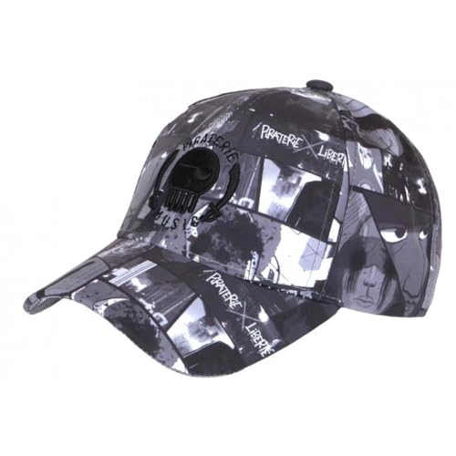 Piraterie Music Casquette Grise Streetwear Baseball Rap - Taille Unique - Gris