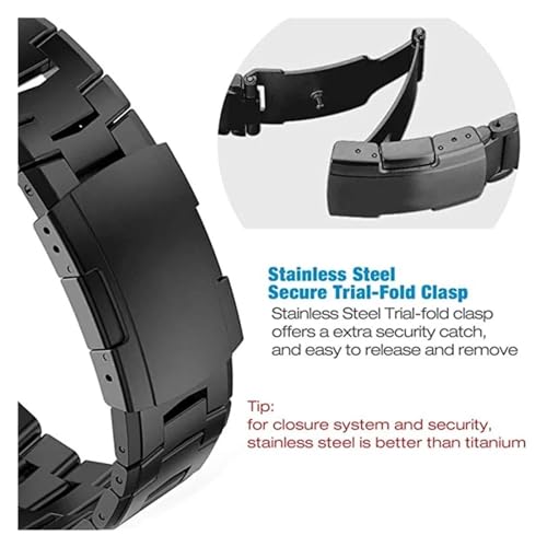 Bracelet titane 26mm à ajustement rapide compatible Garmin Epix