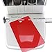 Desktop ID Card Hole Punch Tool for Name Badges - Three in One Slot Puncher with Guide (Slot Hole, Round Hole, Corner Rounder)