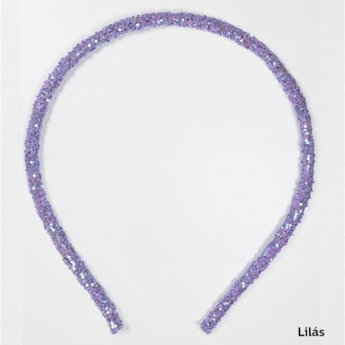 Kit 5 Tiaras De Cabelo Coloridas Com Brilho Menina Lepeka (Colorido, Unico)
