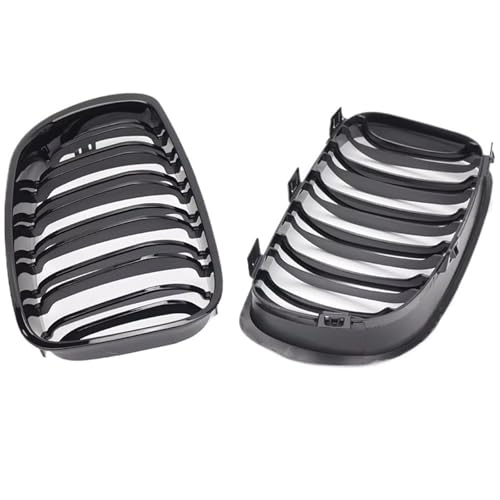 Calandre double ligne noir brillant pour BMW Série 1 E87 2008-2011