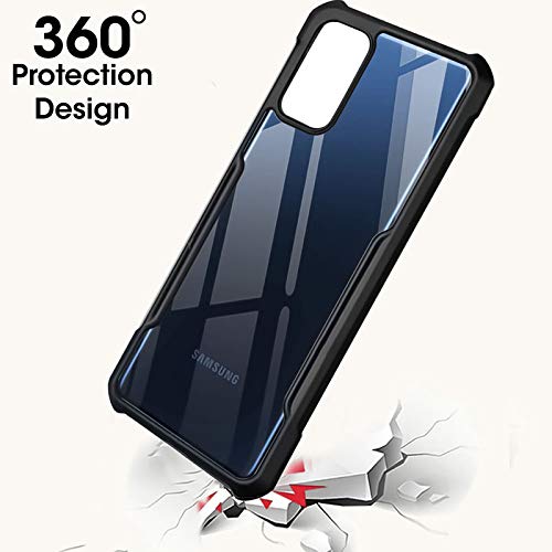 Image of WOW IMAGINE Shock Proof Clear Protective Back Case for Galaxy S21+ - AirEDGE Technology | Full Camera Protection | Back Case Mobile Cover for Samsung Galaxy S21+ S21 Plus - Camo Green