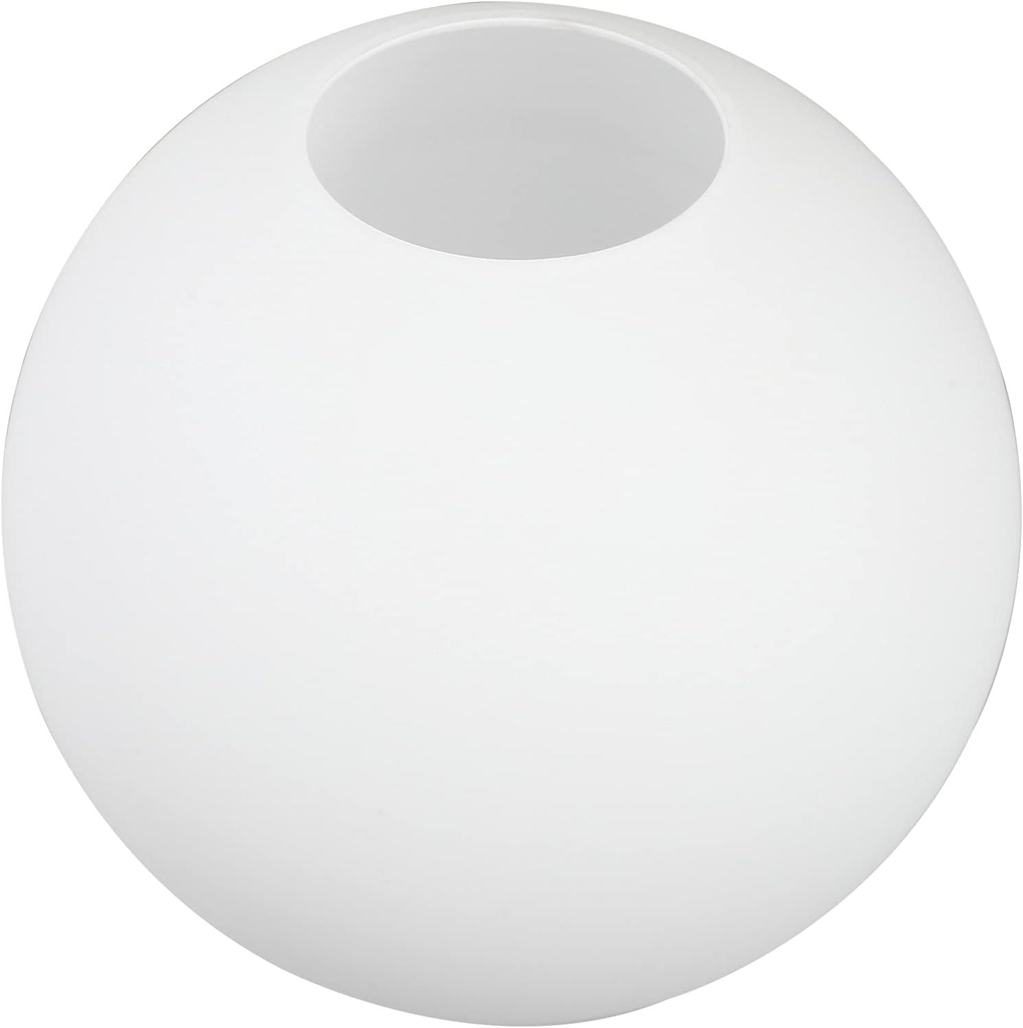 OSALADI Lot 2 Abat-jour Plastique Blanc Remplacement – Forme Fer à Cheval Pour Lustre, Applique Murale, Lampe De Chevet – 10x10x11,5 Cm