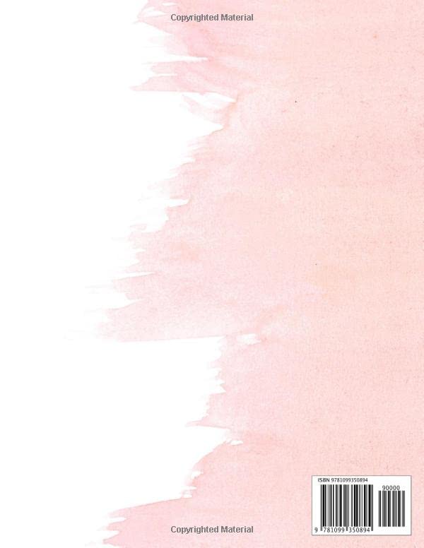 Brush Pen Calligraphy Workbook: 160 Sheets Calligraphy and Modern Lettering Practice Workbook for Adults - Modern 160 Sheet Pad with Slant Angled, Dot ... Handwriting Practice Lines Pink Watercolor image 2