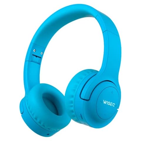 WISEQ Hero Wireless Kids Headphones with Volume Limitation Cover