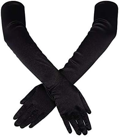 long formal evening gloves