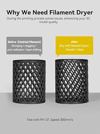 Creality K2 SE 3D Printer, Support Multicolor Printing Needs CFS Bundle with Creality Space Pi Filament Dryer