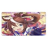 ウマ娘 マウスパッド超大型ゲーミングマウスパッド可愛いデザインマウスパッドpu革防水 柔軟滑り止多機能 マウスパッド パソコンデスクマット40x75cm