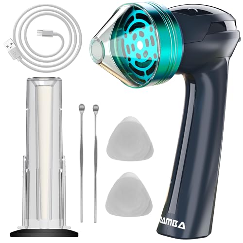 Mamba XL Electric Spice Grinder, USB Rechargeable One-Hand Herb & Spice Mill with Aluminum Teeth...