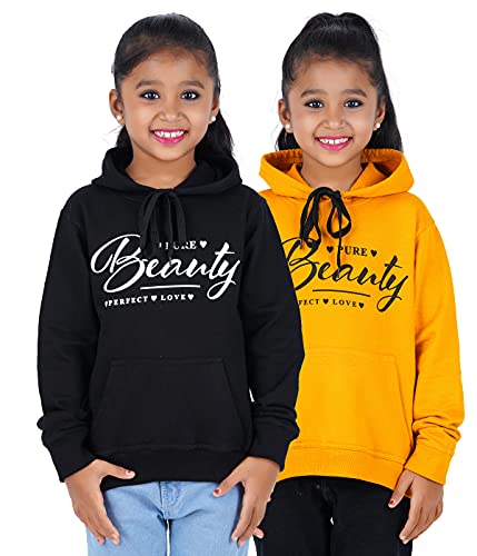 Image of FLEXIMAA Boy's & Girl's Hooded Neck Printed Full Sleeve Hoodies with Pocket