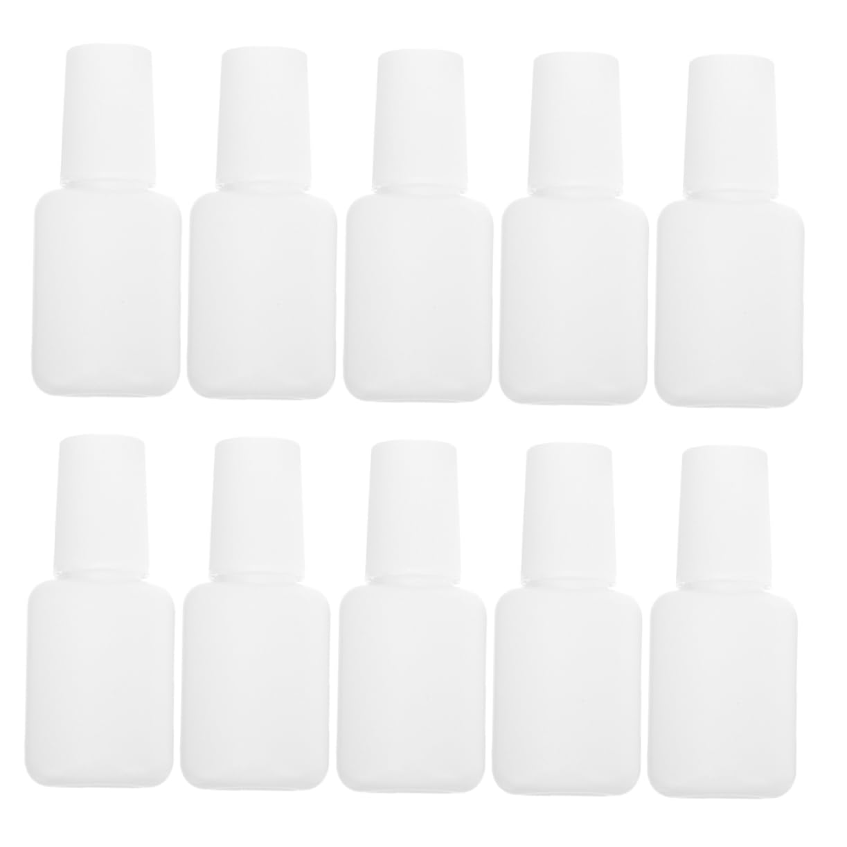 VICASKY Nail Polish Remover Jar 22pcs Travel Size Bottles Empty Nail Base Bottles for Gel Polish