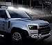 Glossy Black Led Lamp Roof Top Light Bar Fits for Land Rover Defender 90 110 L851 L663 2020-2026