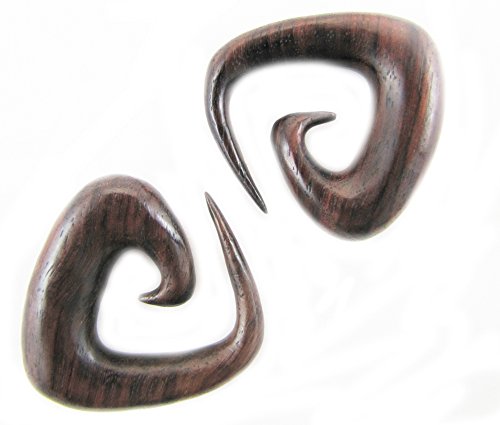 Bandaru Organics Sono Wood Triangle Spiral Hangers