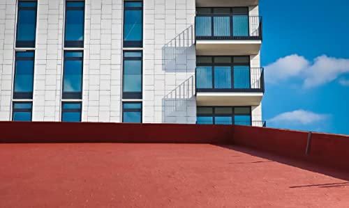 JOVIRA PINTURAS Abdichtung und Tropfschuztfarbe für Terrassenböden und Dächer mit glasfaser. (4 Liter, Weiß)