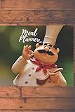  Meal Planner: 53 Weeks of Menu Planning Page with Shopping List Journal, Food Planners Prep Book Eat Records, Funny Gift, Log Book, Diary, 6\
