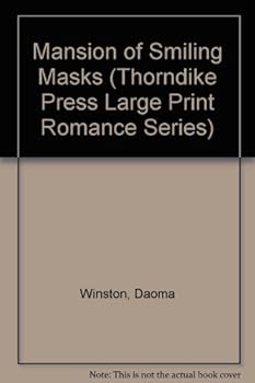 Hardcover Mansion of Smiling Masks [Large Print] Book