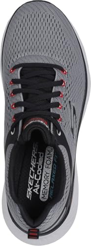Skechers - Mens Relaxed Fit: Edgeride - Contention Sneakers, Color Charcoal/Black, Size: 9 XW US2