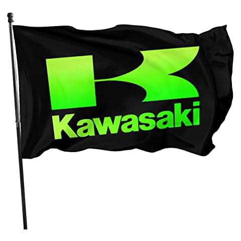 national flag 90x150cm Japan Kawasaki Motorcycle Racing flag for decoration banner Cover