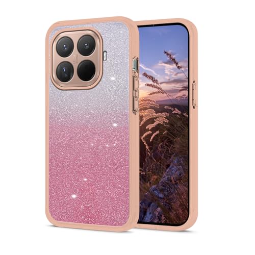Anlalish �Ή� Xiaomi 17T �P�[�X�ϏՌ� �y�� Xiaomi 17T �g�уP�[�X�������� 2�w�O���b�^�[�l�C���^�X�}�z�J�o�[�w��h�~�J�[�h (�s���N)
