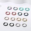 Diamday 8 Pairs 316L Surgical Stainless Steel Small Hoop Earrings for Women Men Huggie Hoop Earrings Hinged Sleeper Helix Cartilage Piercings 8 #3