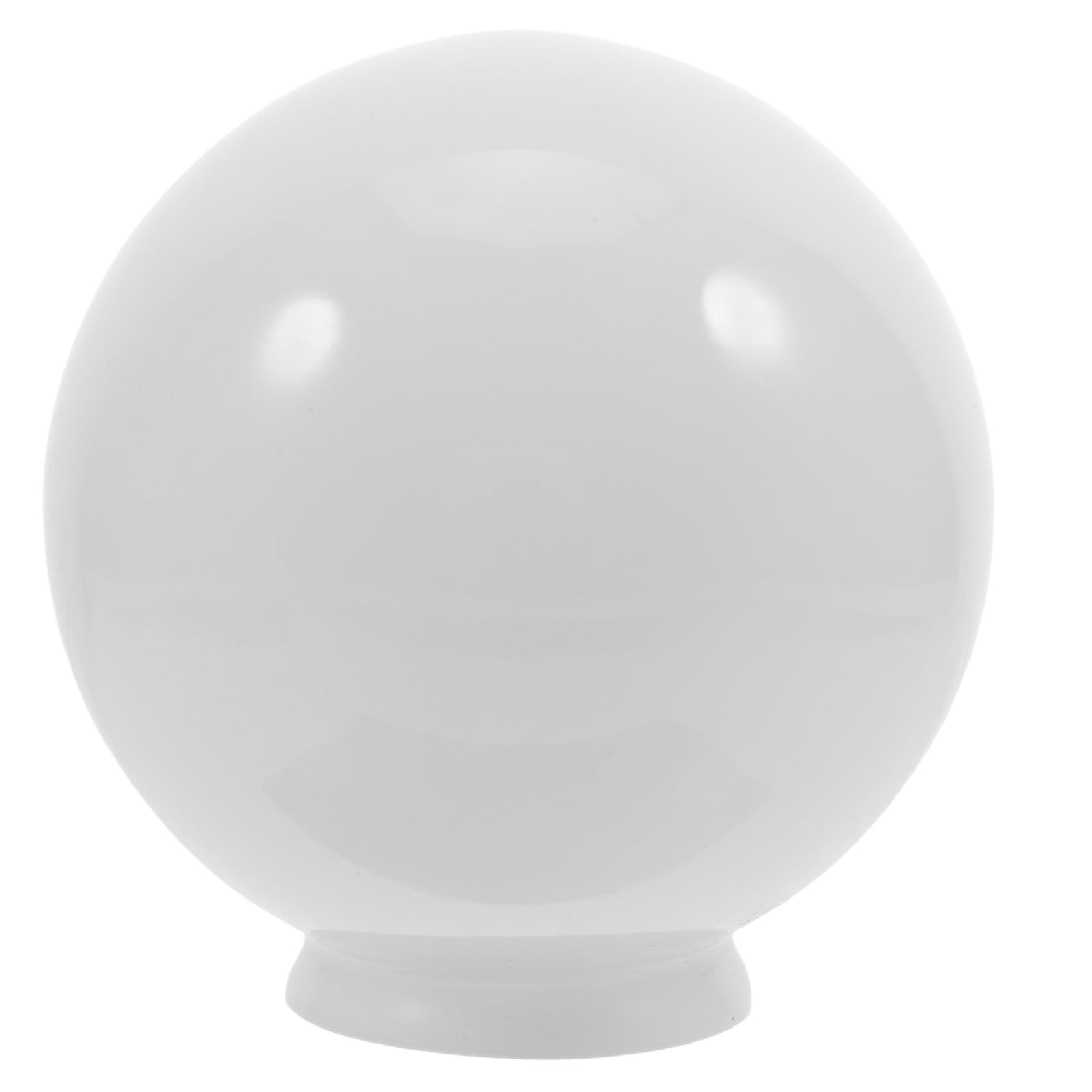 SHINEOFI Glass Spherical Globe Lampshade 150Mm Milk White Frosted Glass Replacement Ceiling Light Cover for Bedroom Living Room Pendant Lamp Fixture