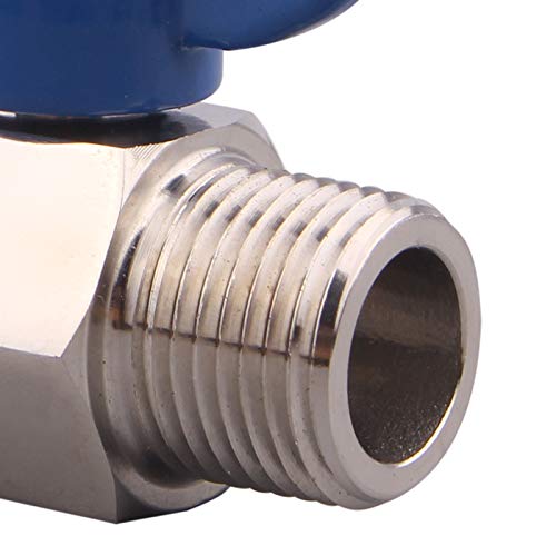 Dernord Stainless Steel Mini Ball Valve Npt Thread (3/8" Female&Male) #TOP1