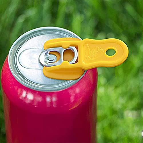 6 pcs latas, protetor bebidas abridor latas snap-to-opener, guia abridor latas manual fácil protetor