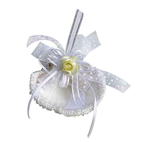 Arcangeles Mexicanos Catholic Baptism Candle Set in a Wooden Box with Towel, Candle, Rosary and Shell for Baby Boys and Girls. Handmade in Mexico