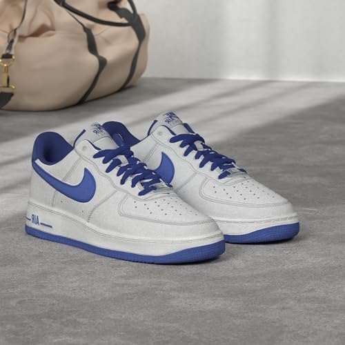 white and blue air force 1 mens