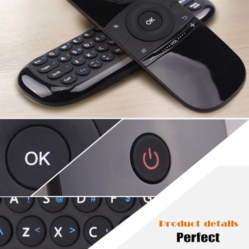 Clavier ergonomique 2.4 GHz programmable pour HDTV et streaming