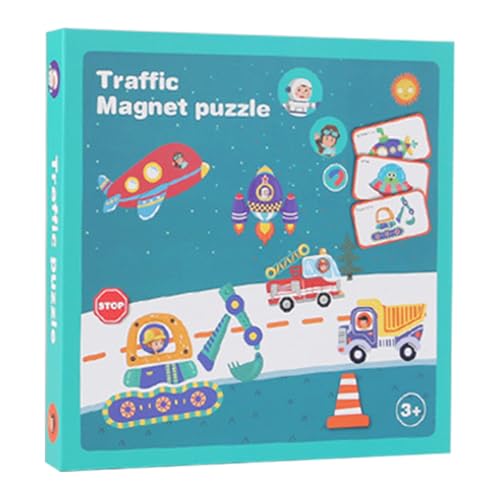 Generisch Magnetpuzzle Verkehrs-Magnetpuzzle