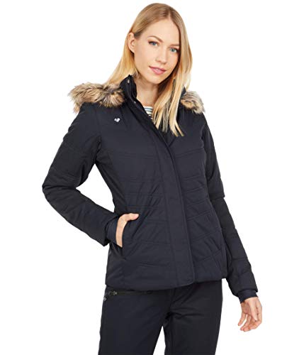 Obermeyer Tuscany II Jacket for Women - Front Zip Closure, Long Sleeves and Internal Cuffs, and Gorgeous Snow Jacket Black 8 One Size