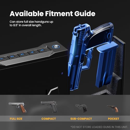 Biometric Gun Safe for Pistols