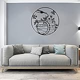 Botella de vino de metal Decoración de arte de pared Botella de vino tinto Hojas de uva Esculturas de pared de metal Fácil de colgar Evitar el óxido Resistencia a altas temperaturas Hogar Bar Comedor