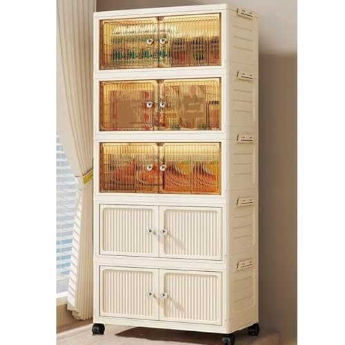 [SDS] �L���X�^�[�t���܂肽���ݎ��[�{�b�N�X ���[�P�[�X �R���e�i �ςݏd�� �X�^�b�L���O �܂��� ���킢�� �܂肽���ݎ��[�R���e�i�{�b�N�X�ςݏd�ˉ\ �ȃX�y�[�X �g���ȒP �������t�� ��� �^�C�v3 58*27*150 �h�o �h�� ���� ��e�� 