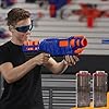 VPOUERY 2pz Riserva capacità da 12 Dardi Quick Reload Clip Caricatore per Nerf Nero #4