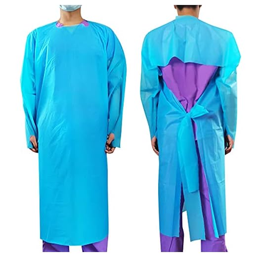 ProtectX Disposable Isolation Gown, Level 4 (Pack of 40)
