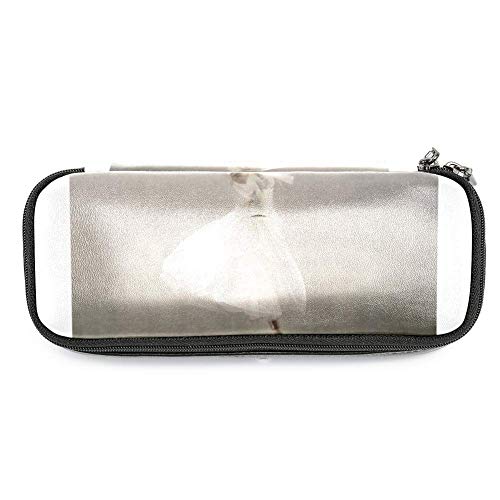 Preisvergleich Produktbild Personalisierbares farbiges Federmäppchen, Kapazität, Stifteetui, Doppelreißverschluss, Schreibwaren-Tasche, Kosmetiktasche mit Fächern für Mädchen, Jungen und Erwachsene