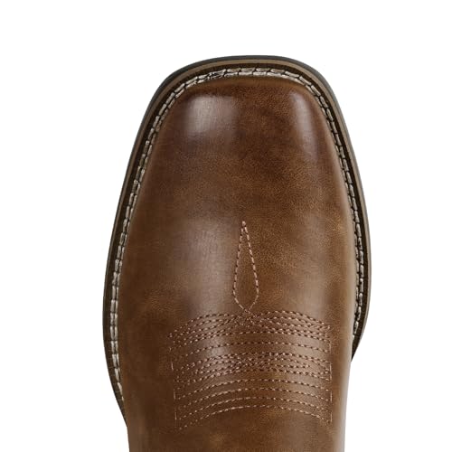 Image of IUV Cowboy Boots For Men Square Toe Ankle Boots