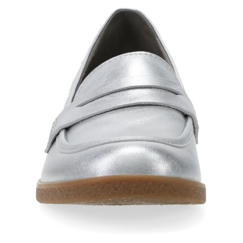 Image of Dansko Danica Heeled Loafer for Women - Waterproof Leather with Rubber Outsole and Leather Stacked Heel for Long-Lasting Style in Any Weather