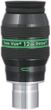 Tele Vue Delos 12mm 1.25" Eyepiece, Compact Wide-Field, with 72 Degree Field of View.