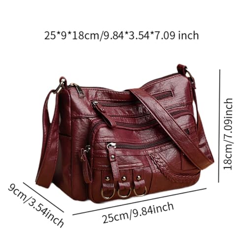 Bolso de hombro para mujer, bolso cruzado elegante tipo tote para vacaciones, desplazamientos y verano miniatura 4
