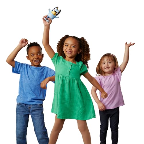 Bluey Game Hide and Seek Figure, Articulated, Musical Kids Figurines with Dance Mode, Interactive Play Toddler Figurine Toys for Ages 3+ - Image 3