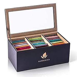 Stash Tea Bags Variety Pack Box – Herbal and Caffeine Free Sampler Gift Set – 60 Count, 20 Different Flavors